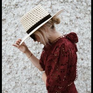 Janessa Leone Panama Hat